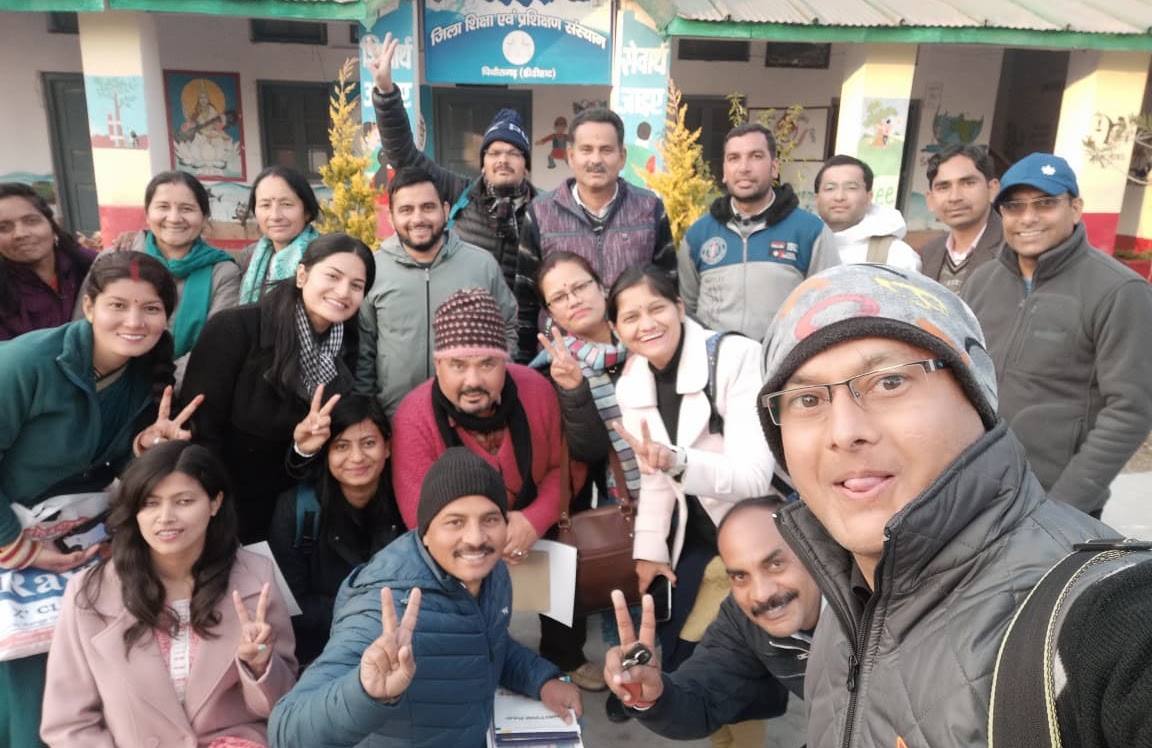 AUGIC Jhulaghat school activity