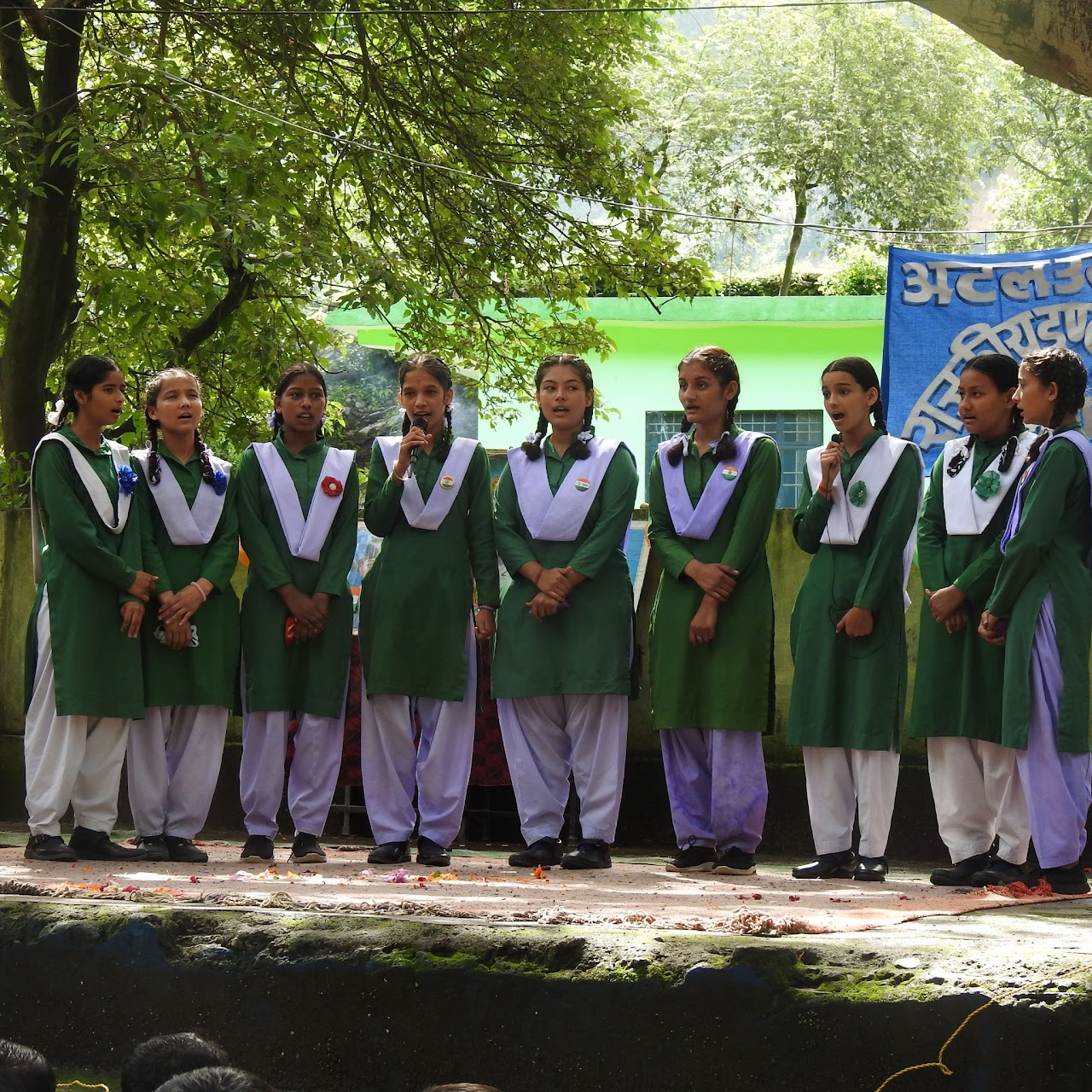 AUGIC Jhulaghat school activity