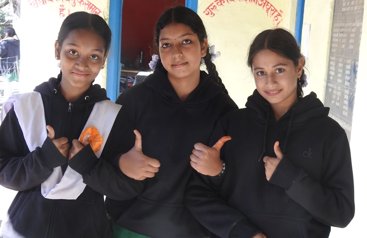 AUGIC Jhulaghat school activity