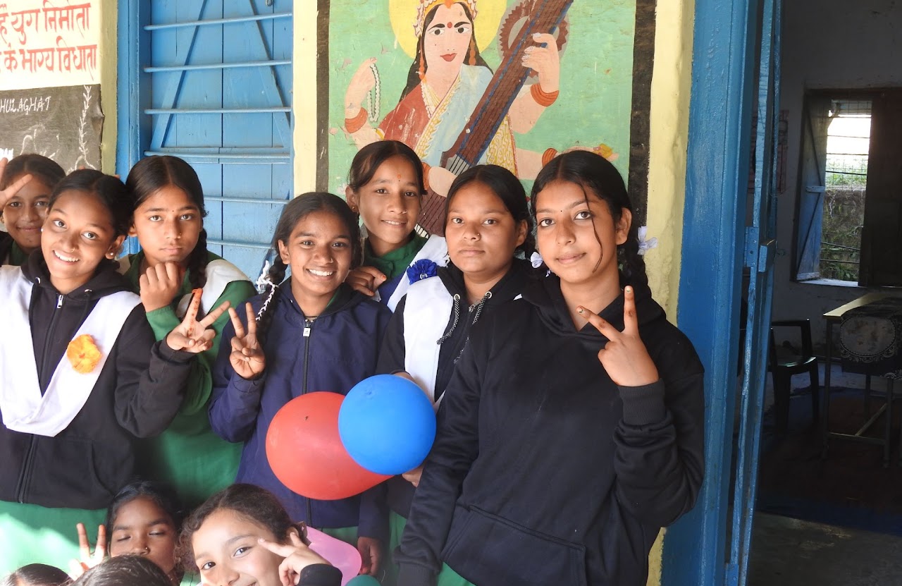 AUGIC Jhulaghat school activity